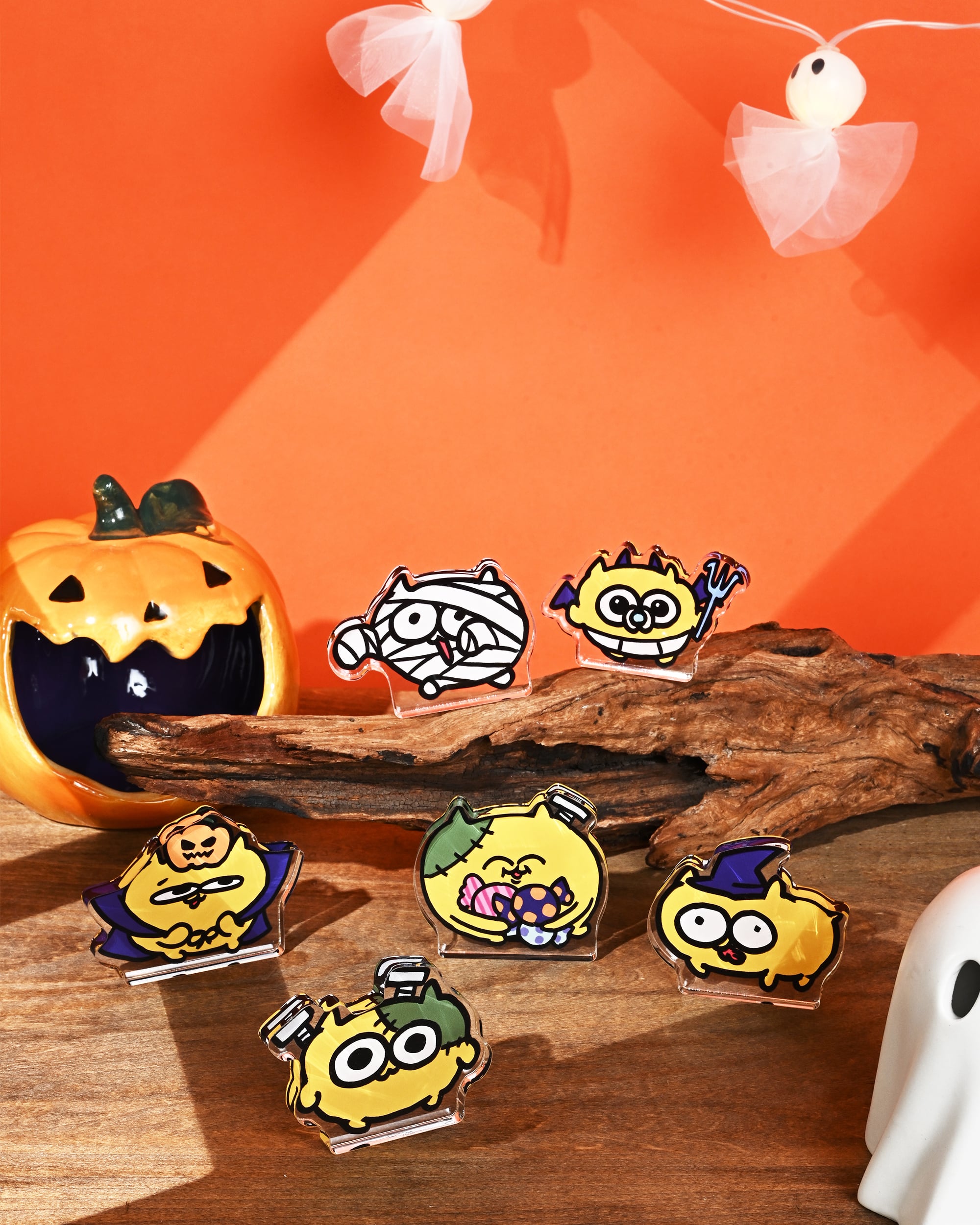 ハロウィンランダムアクリルブロック